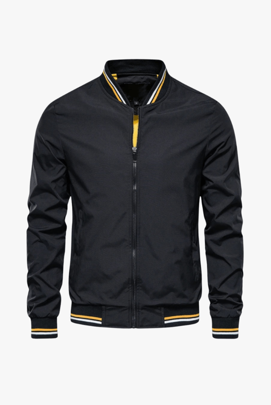 Mason | Classic Bomber Jacket – Lightweight Zip - Up Windbreaker - Mason Luxor Men Fashion