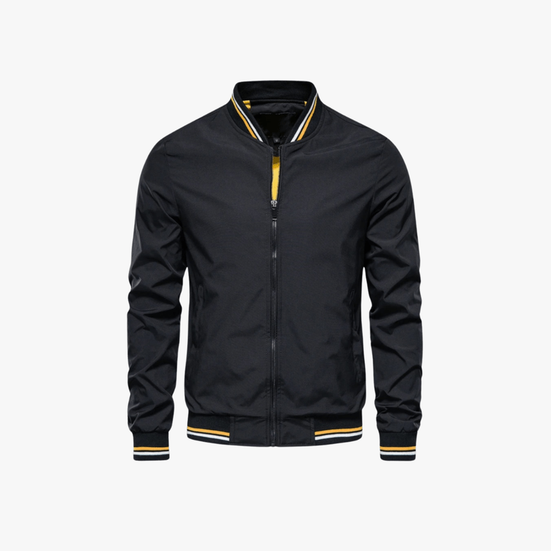 Mason | Classic Bomber Jacket – Lightweight Zip - Up Windbreaker - Mason Luxor Men Fashion