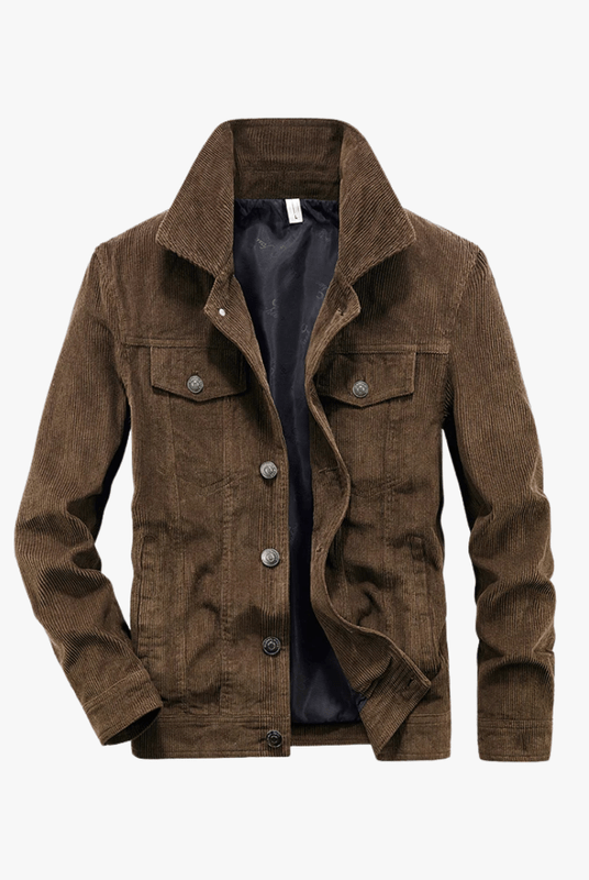 Mason | Corduroy Trucker Jacket Men - Classic Casual Fit - Mason Luxor Men Fashion