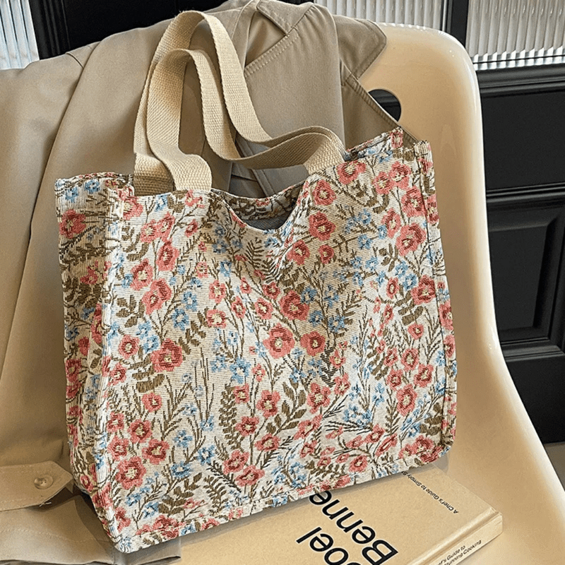 Mason | Floral Shopping Bag for Women - Beach Bag Tote Bag - Mason Luxor Men Fashion