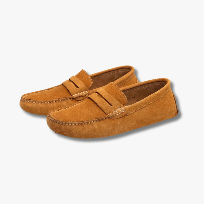 Mason | Italian - Style Suede Driving Loafers for Men – Lightweight & Stylish - Mason Luxor Men Fashion
