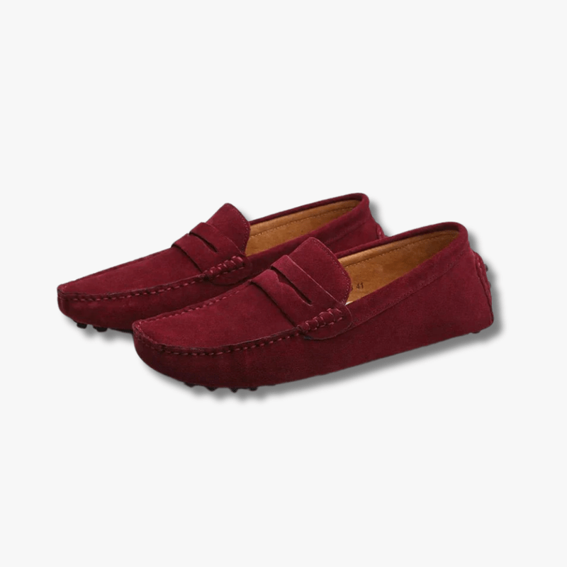 Mason | Italian - Style Suede Driving Loafers for Men – Lightweight & Stylish - Mason Luxor Men Fashion