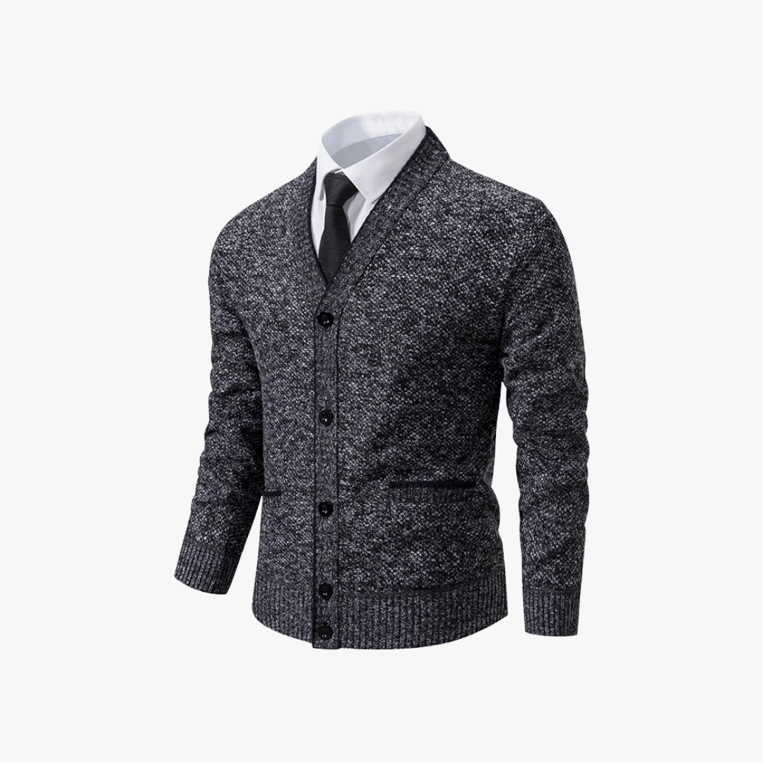Mason | Men’s Button - Up Cardigan Sweater - Mason Luxor
