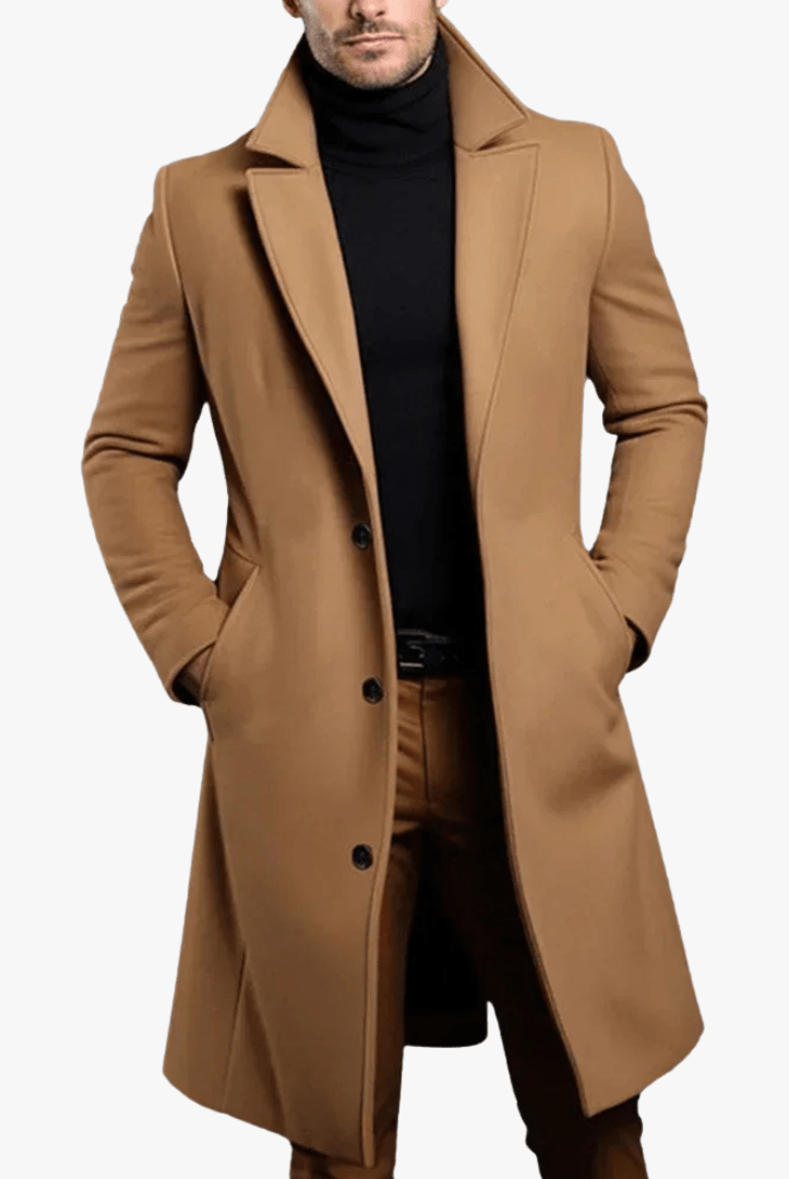 Mason | Men’s Formal Overcoat - Mason Luxor
