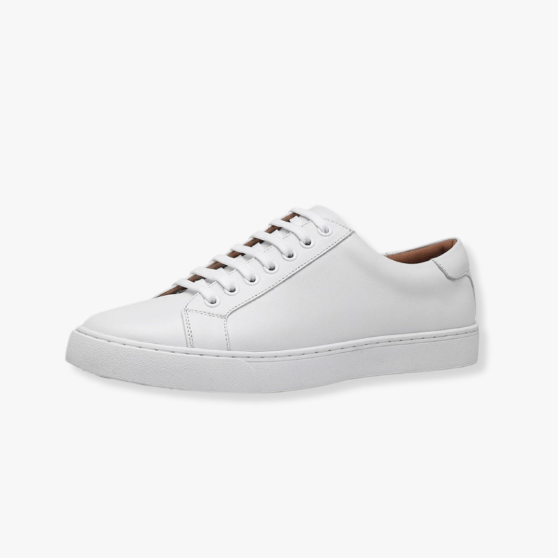 Mason | Genuine Leather White Shoes - Minimalist Style - Mason Luxor Men Fashion