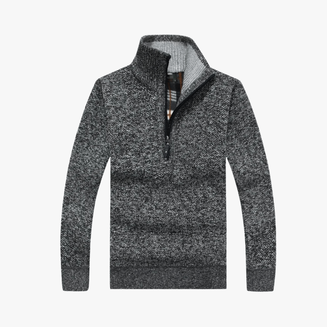 Mason | Men’s Half - Zip Pullover Sweater - Mason Luxor