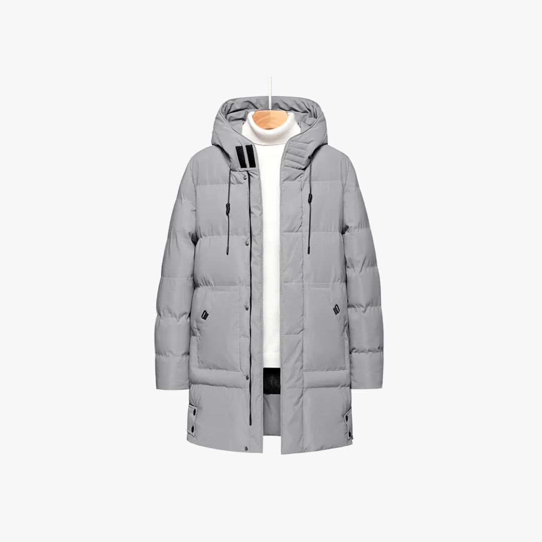Mason | Men’s Long Puffer Jacket - Mason Luxor