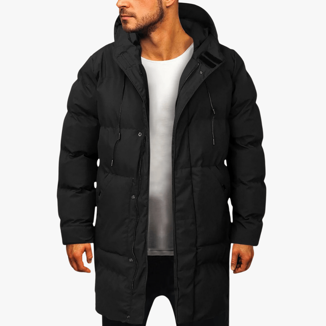 Mason | Men’s Long Puffer Jacket - Mason Luxor