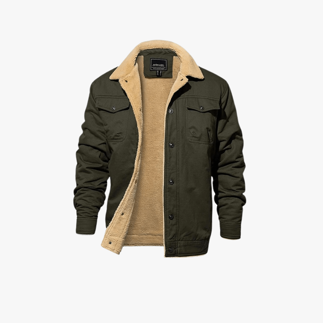 Mason | Men’s Sherpa Lined Jacket - Mason Luxor