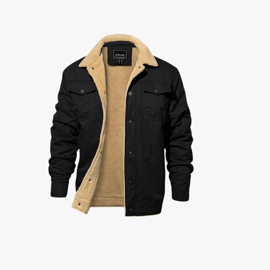 Mason | Men’s Sherpa Lined Jacket - Mason Luxor