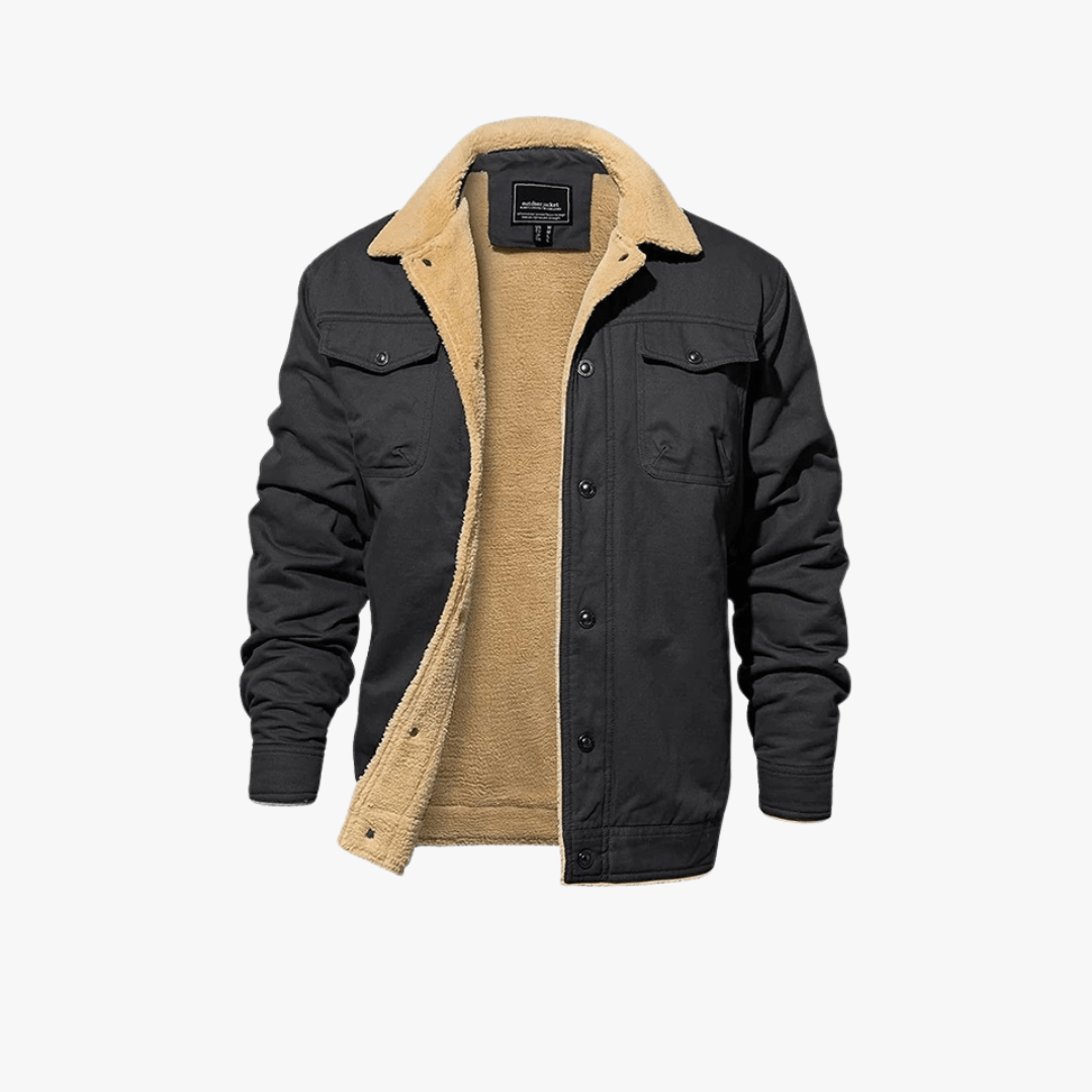 Mason | Men’s Sherpa Lined Jacket - Mason Luxor