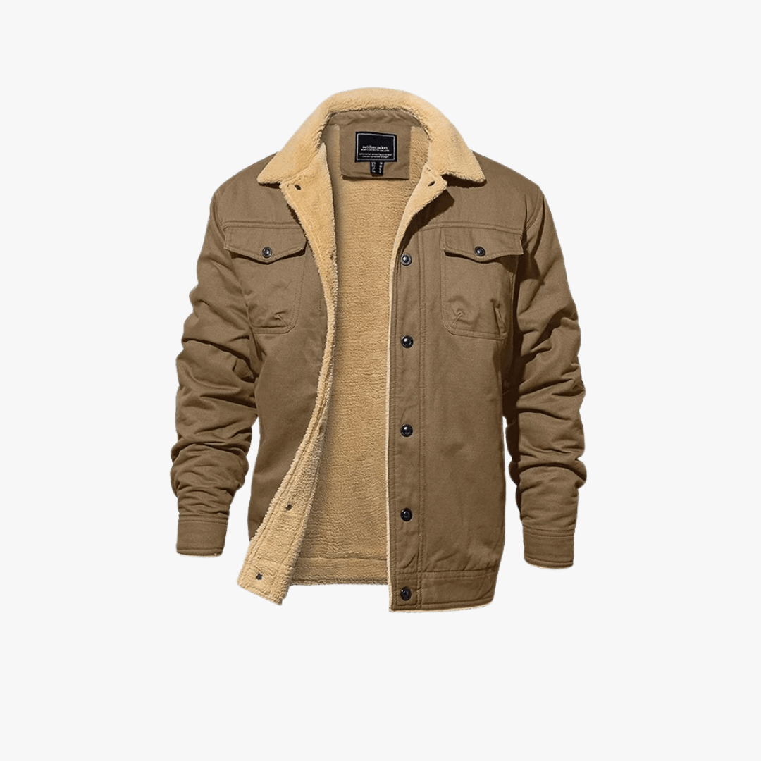 Mason | Men’s Sherpa Lined Jacket - Mason Luxor