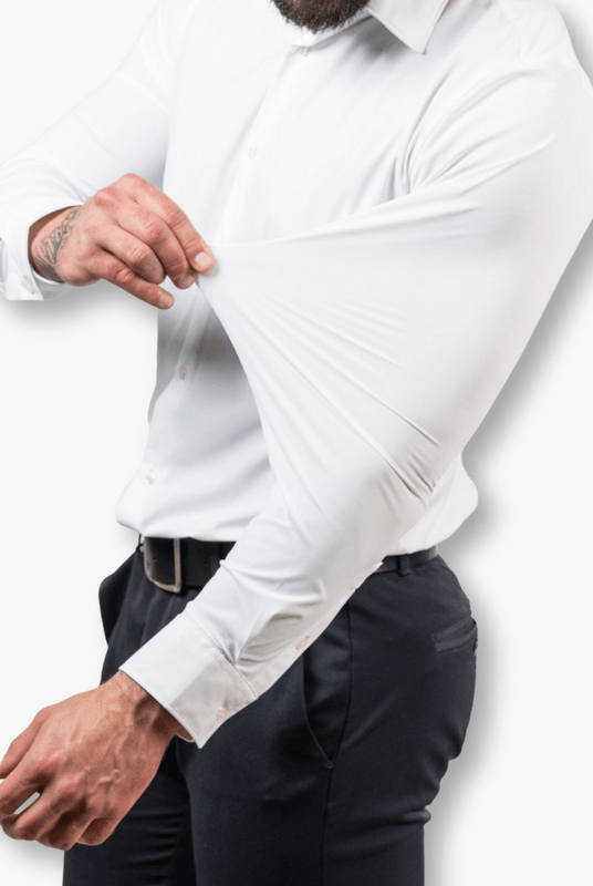 Mason | Mens Stretch Dress Shirt – Wrinkle - Free Slim Fit Shirt - Mason Luxor Men Fashion