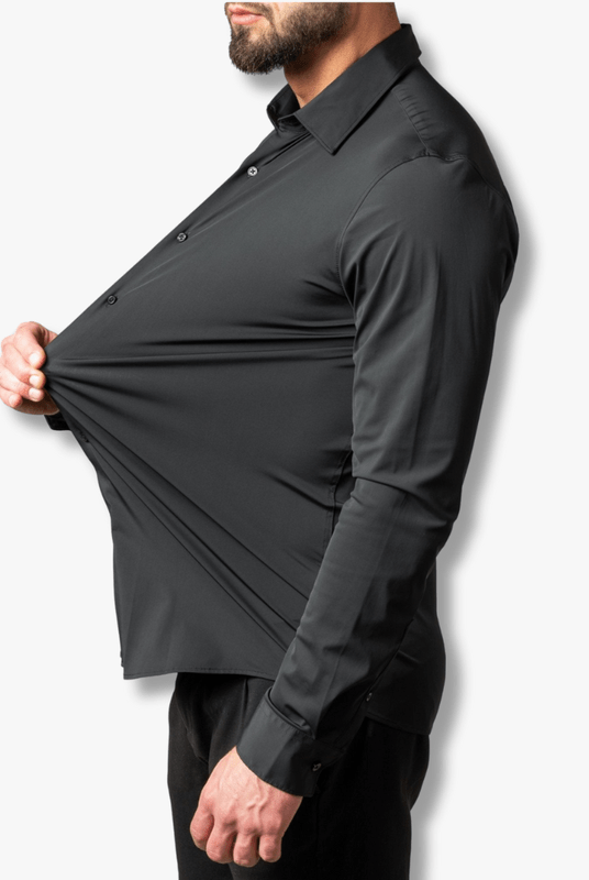 Mason | Mens Stretch Dress Shirt – Wrinkle - Free Slim Fit Shirt - Mason Luxor Men Fashion