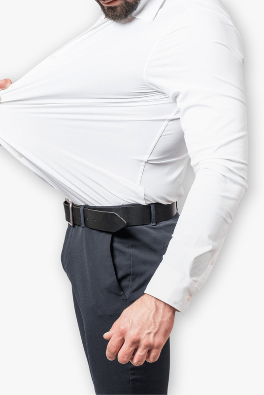 Mason | Mens Stretch Dress Shirt – Wrinkle - Free Slim Fit Shirt - Mason Luxor Men Fashion