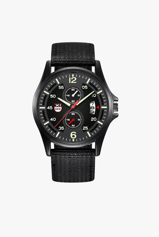 Mason | Men’s Tactical Field Watch – Luminous Dial & Nylon Strap (Multiple Colors) - Mason Luxor Men Fashion