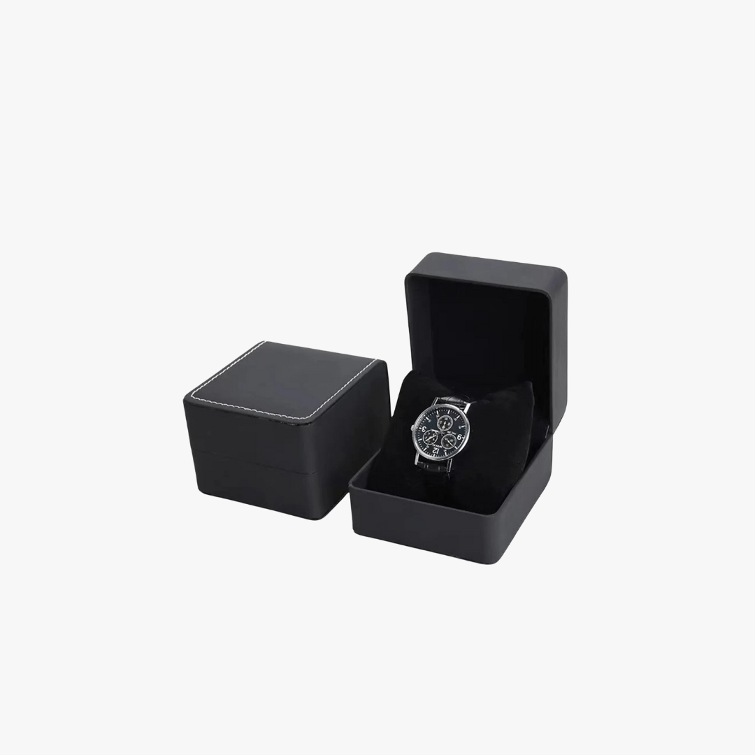 Mason | Single Watch Gift Box – Elegant PU Leather Case (Multiple Colors) - Mason Luxor Men Fashion