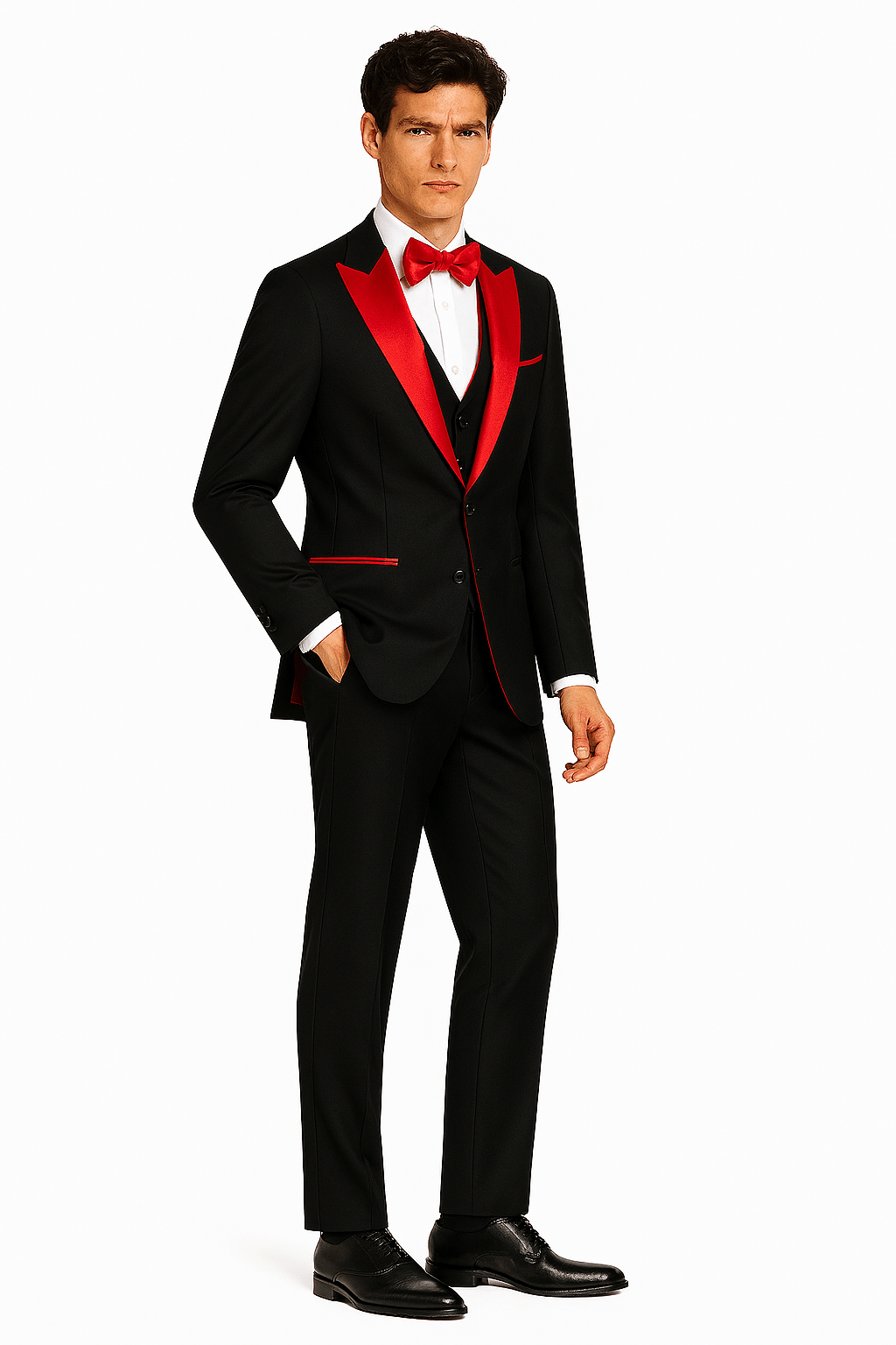 Mason Slim Fit 3 - Piece Tuxedo Suit for Men - Mason Luxor