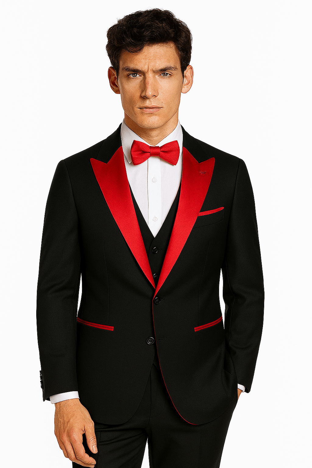 Mason Slim Fit 3 - Piece Tuxedo Suit for Men - Mason Luxor