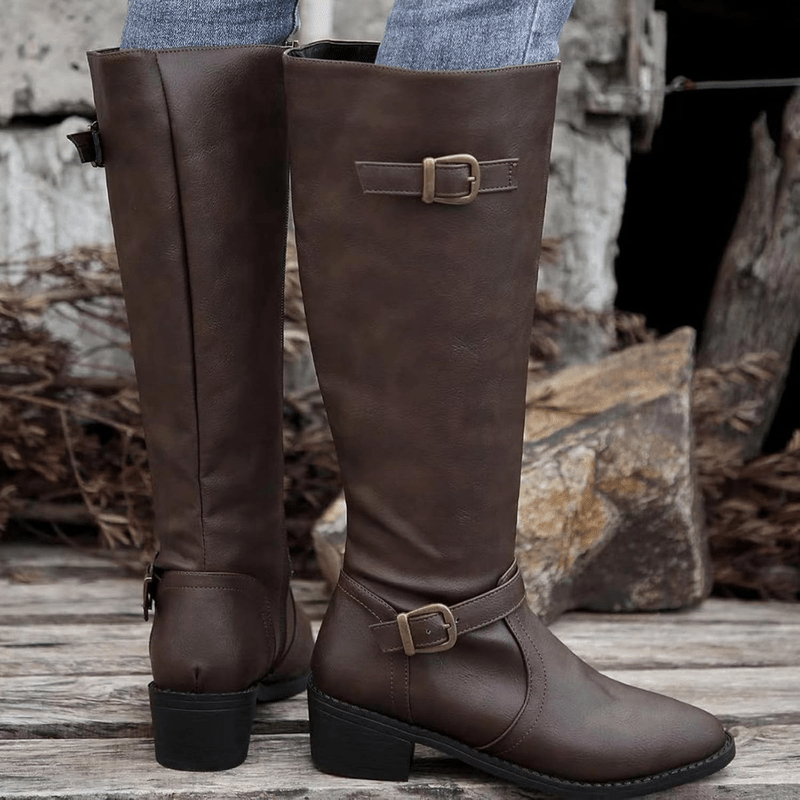 Mason | Women boots for riding British Style Leather Boots perfect Riding Boots Women - Mason Luxor Men Fashion