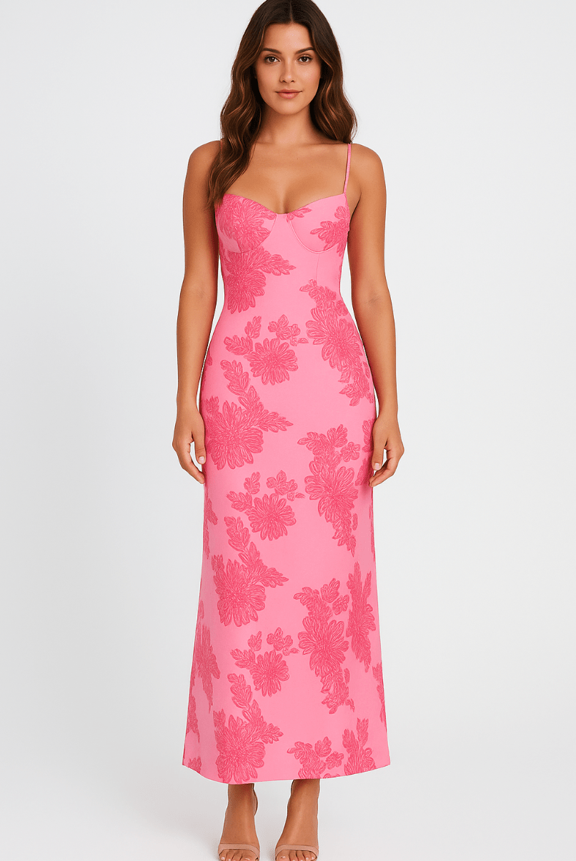 Mason | Women’s Floral Maxi Dress - Mason Luxor