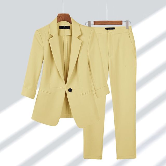 Mason | Women's Tailored Blazer and Trouser Set - Mason Luxor