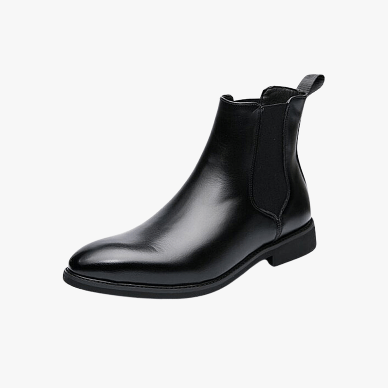 Men | Genuine Leather Chelsea Boots for Men - British Style - Mason Luxor Men Fashion