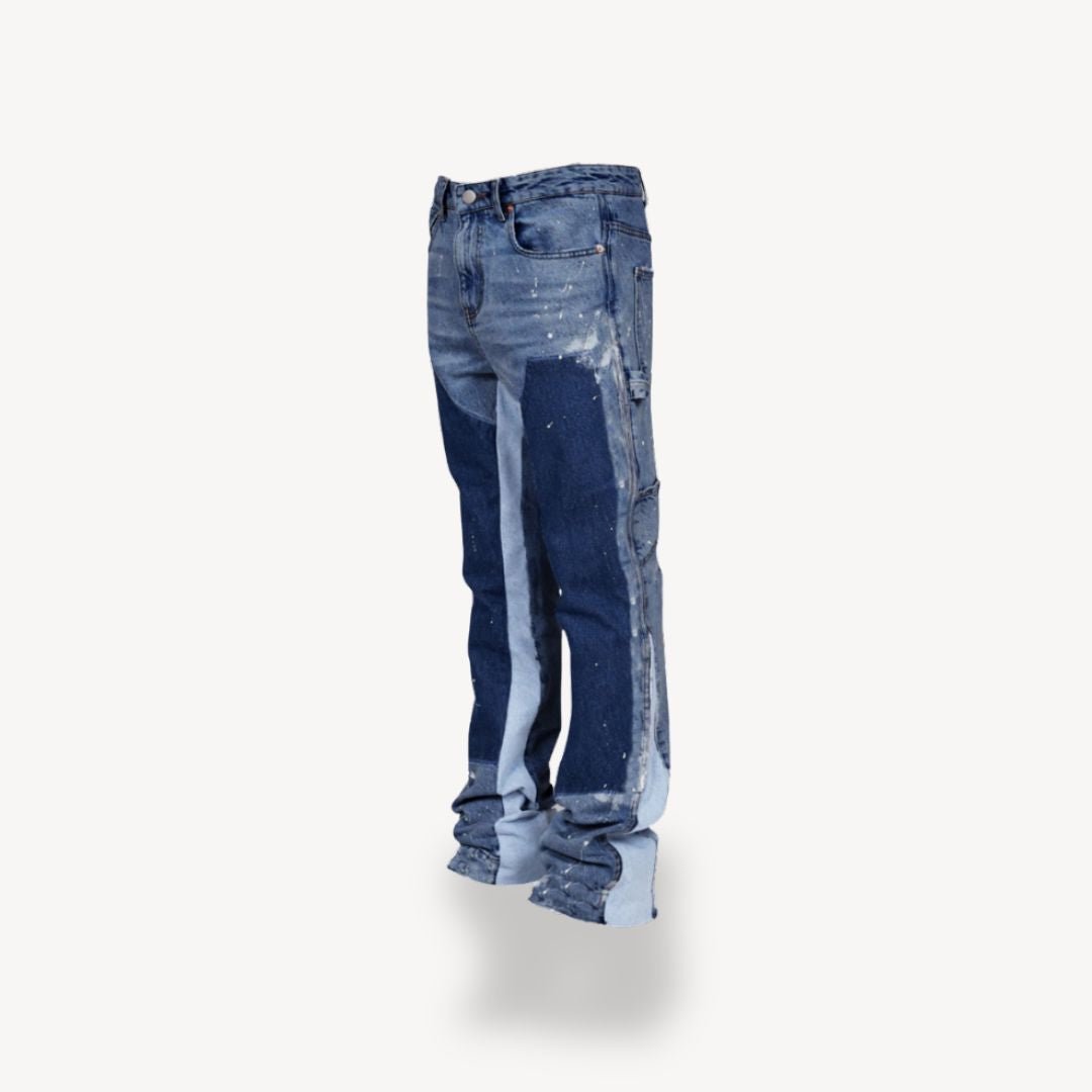Men’s Jeans with Streetwear Design | Straight Fit - Mason Luxor