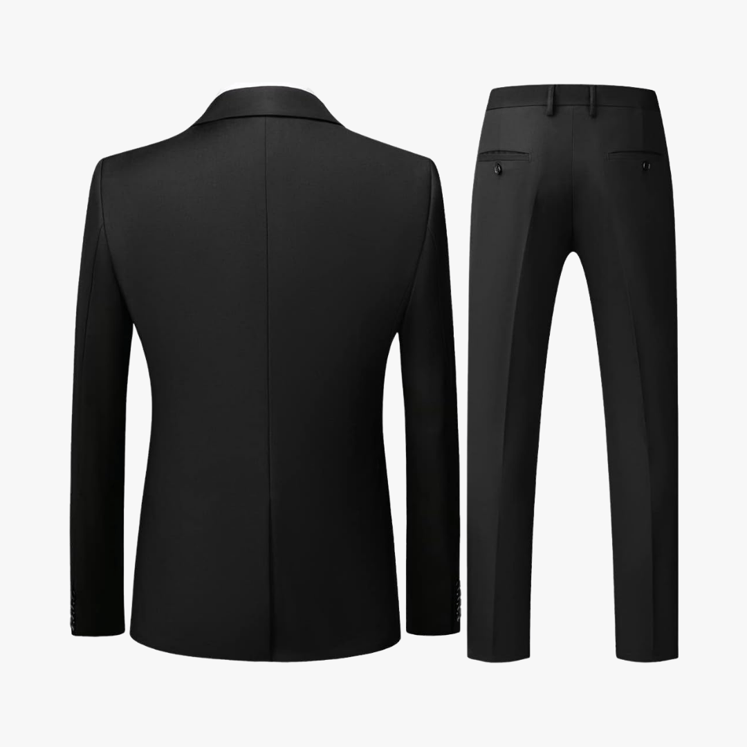 Mason | 3 - Piece Slim Fit Suit Set – Modern Formalwear - Mason Luxor