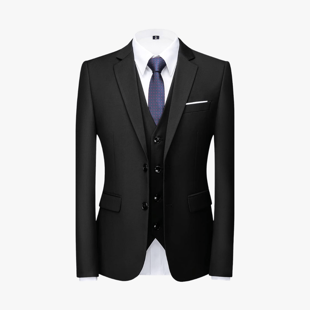 Mason | 3 - Piece Slim Fit Suit Set – Modern Formalwear - Mason Luxor