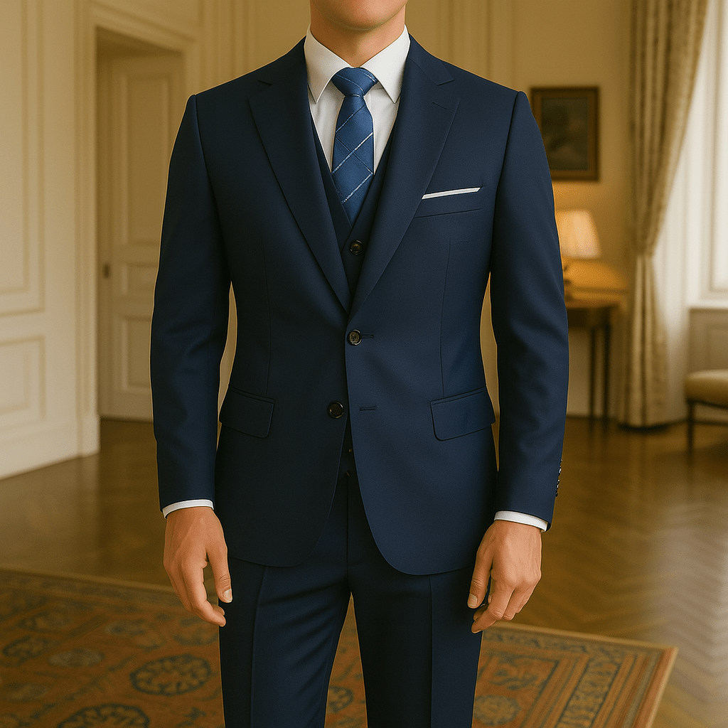 Mason | 3 - Piece Slim Fit Suit Set – Modern Formalwear - Mason Luxor