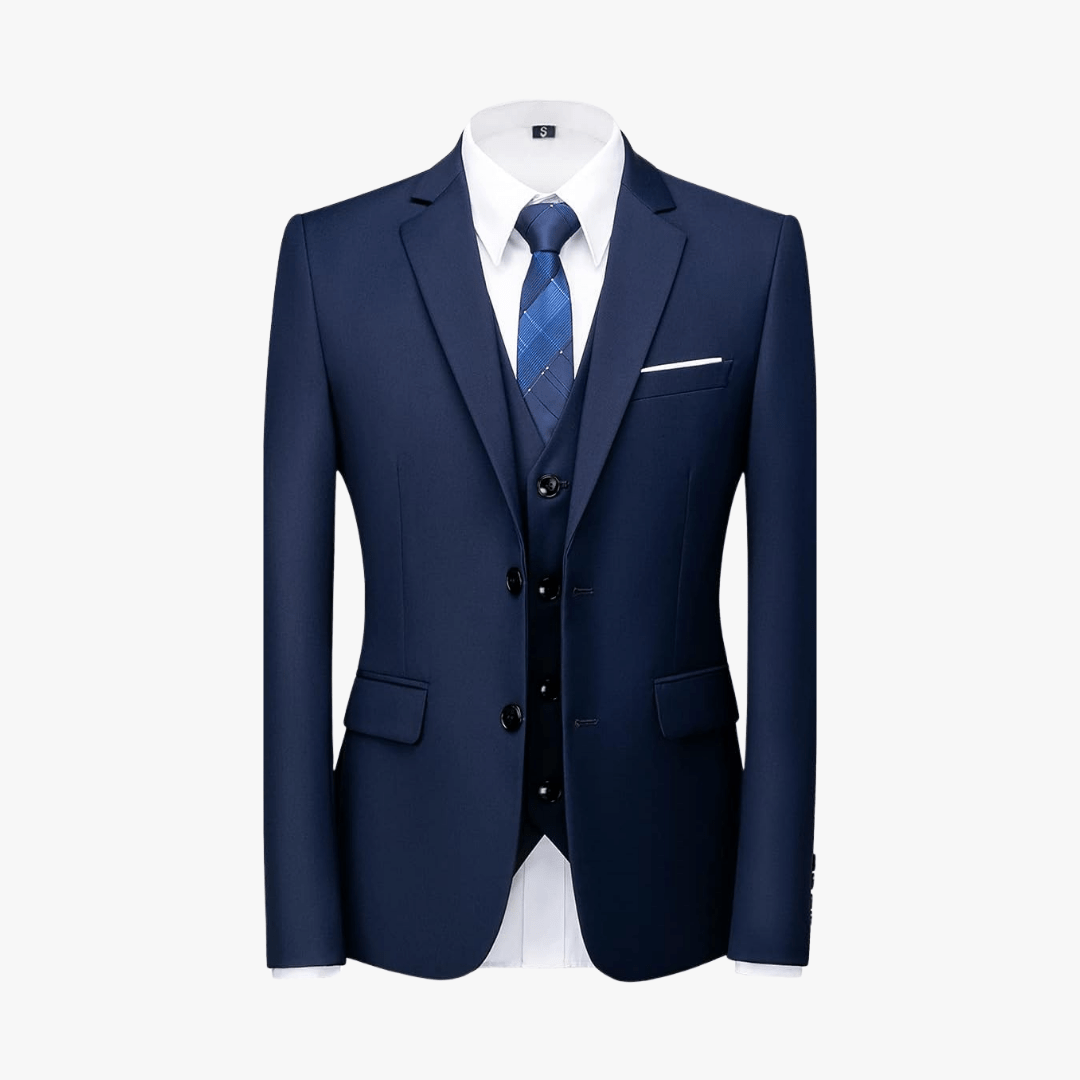 Mason | 3 - Piece Slim Fit Suit Set – Modern Formalwear - Mason Luxor