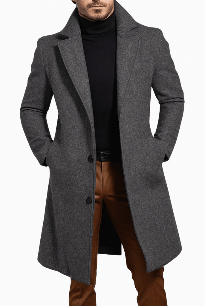 Mason | Men’s Formal Overcoat - Mason Luxor