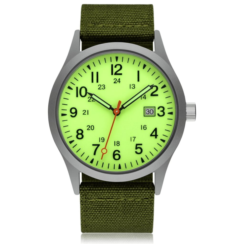 Mason | Military Field Watch – Tactical Nylon Strap & Luminous Dial - Mason Luxor