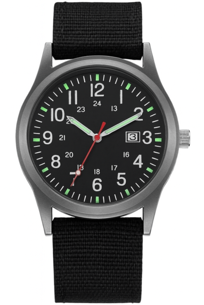 Mason | Military Field Watch – Tactical Nylon Strap & Luminous Dial - Mason Luxor