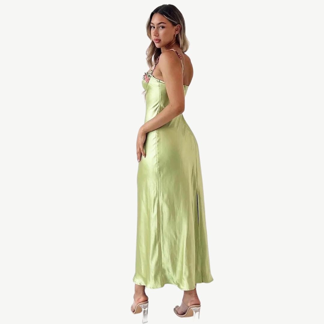 Mason | Women's Embroidered Maxi Dress - Mason Luxor