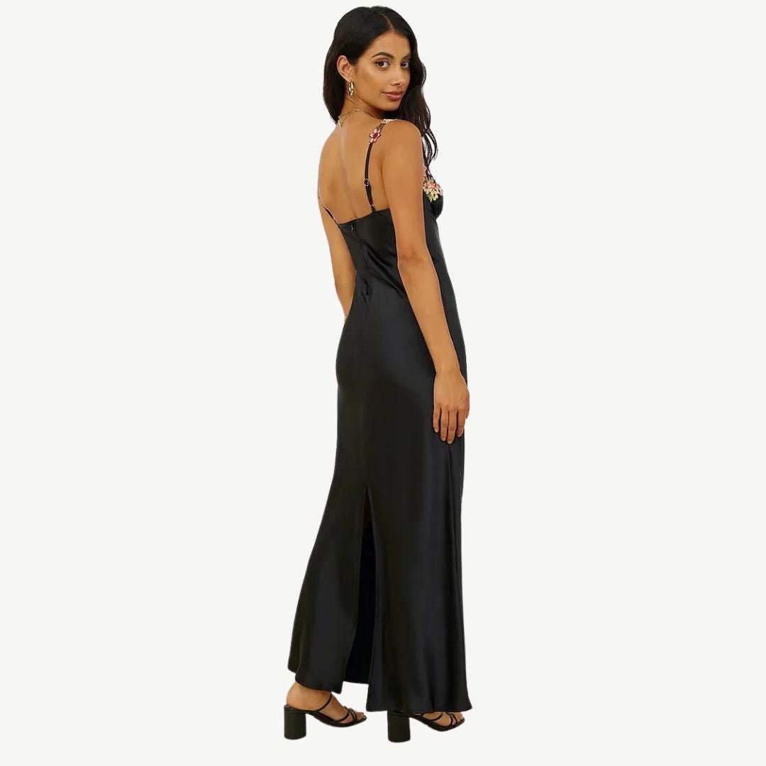 Mason | Women's Embroidered Maxi Dress - Mason Luxor
