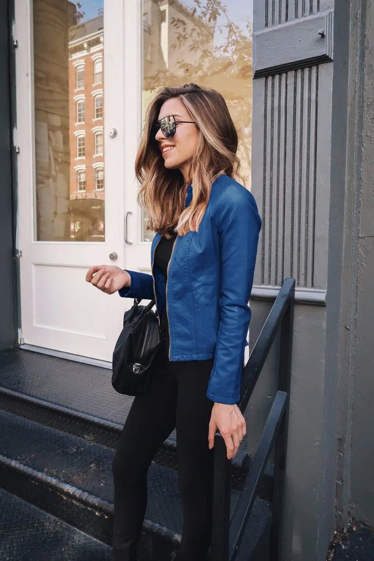 Mason | Women's Genuine Leather Jacket - Mason Luxor