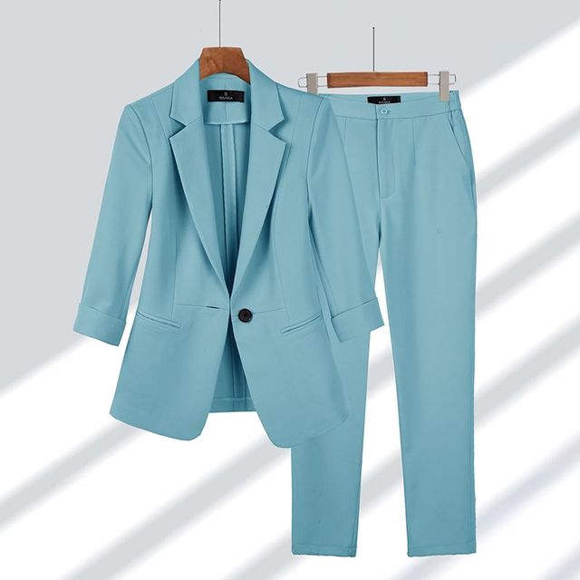 Mason | Women's Tailored Blazer and Trouser Set - Mason Luxor