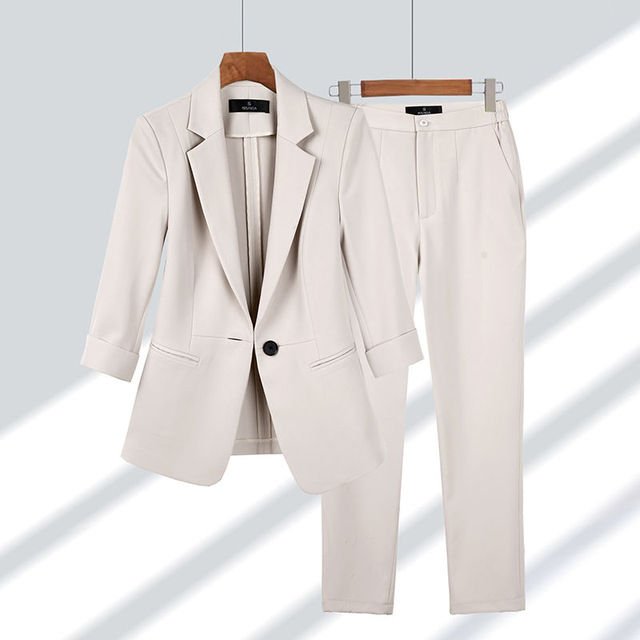 Mason | Women's Tailored Blazer and Trouser Set - Mason Luxor