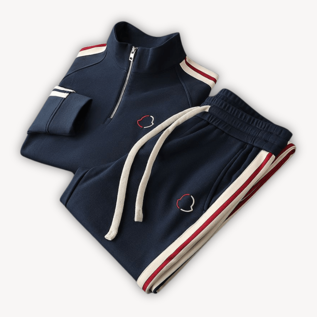 Men Tracksuits with Side Stripes | Set - Mason Luxor