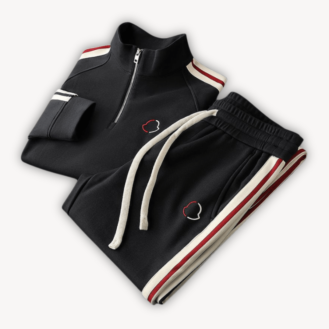 Men Tracksuits with Side Stripes | Set - Mason Luxor