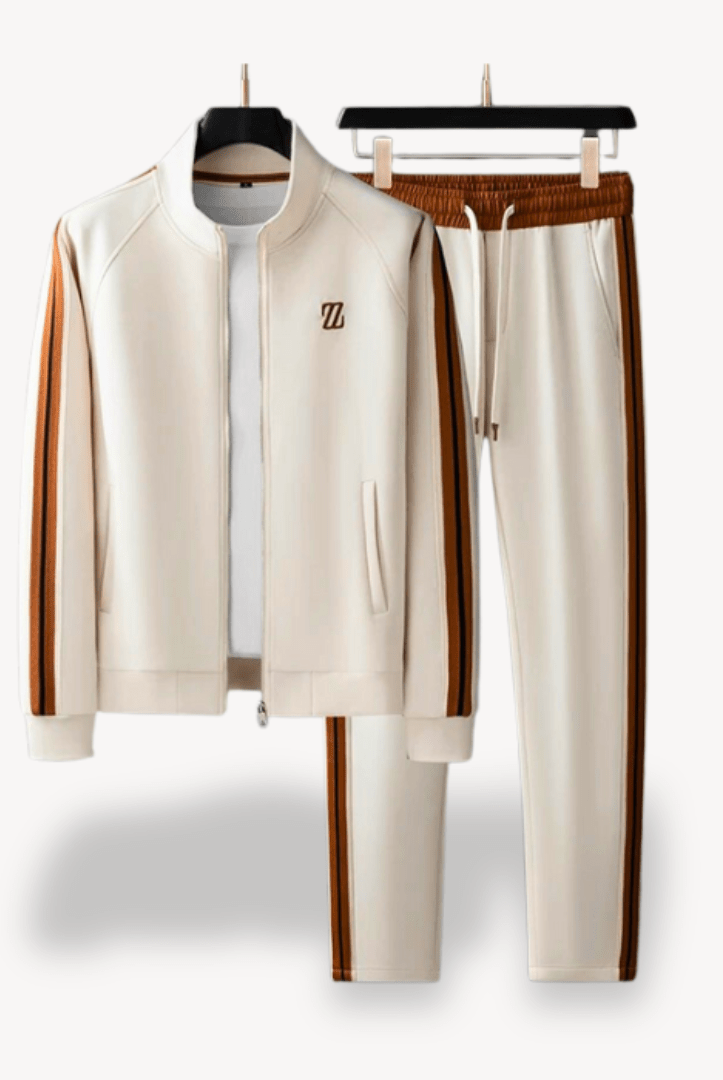 Men Tracksuits with Zip Up Jacket | Set - Mason Luxor