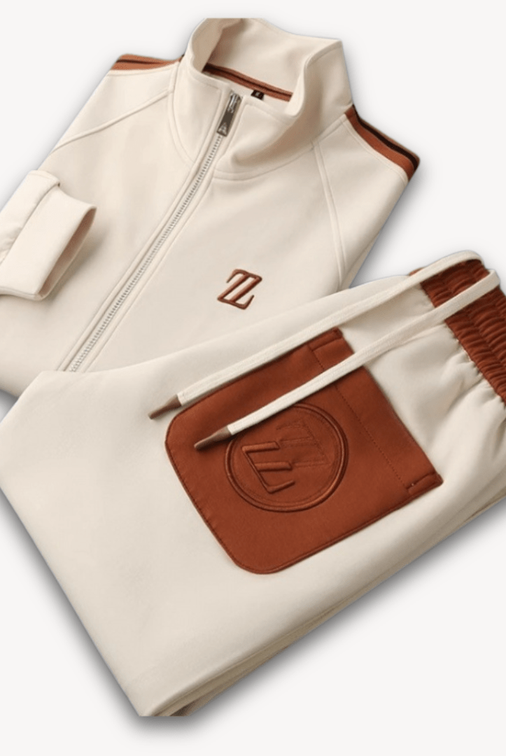 Men Tracksuits with Zip Up Jacket | Set - Mason Luxor