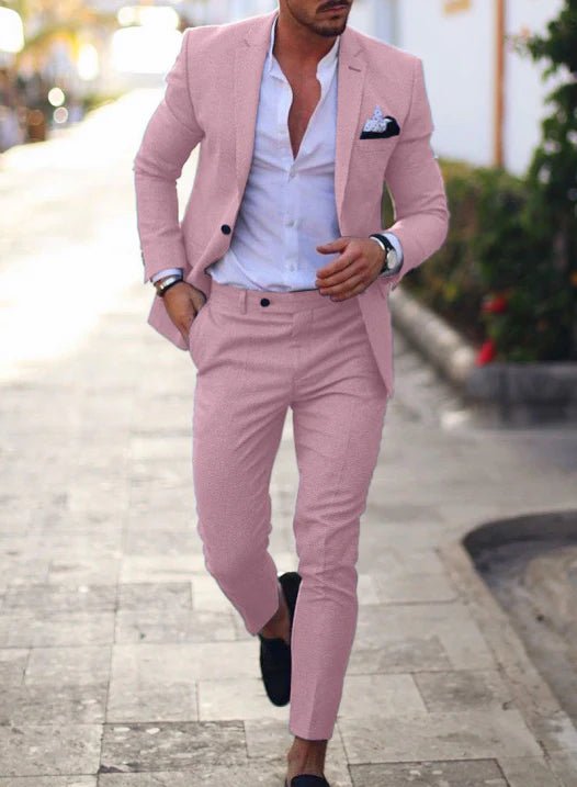 Men’s 2 - Piece Wedding Suits With Slim - Fit Design | Tailored - Mason Luxor