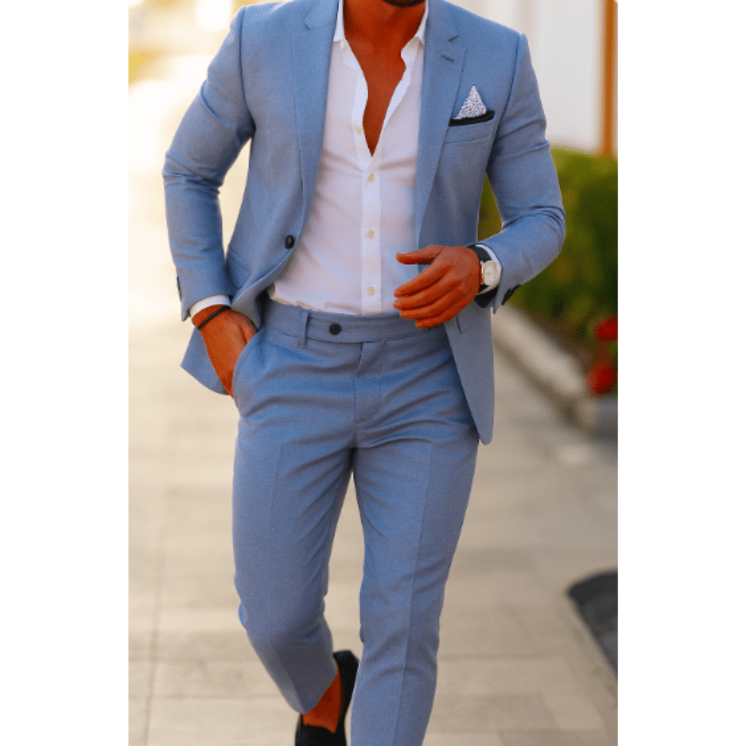 Men’s 2 - Piece Wedding Suits With Slim - Fit Design | Tailored - Mason Luxor