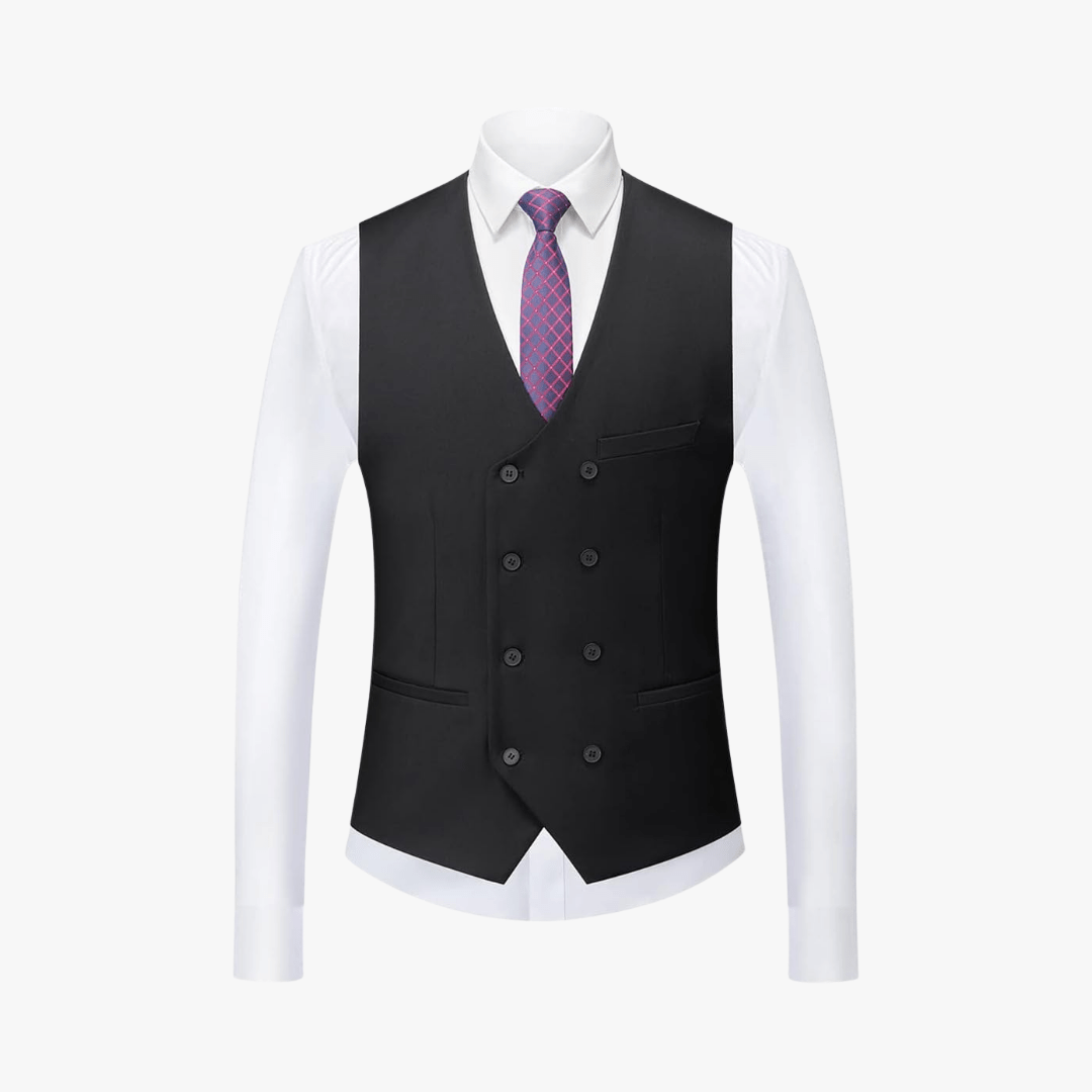 Men's 3 Piece Slim Fit Suit – Blazer, Waistcoat, Trousers - Mason Luxor