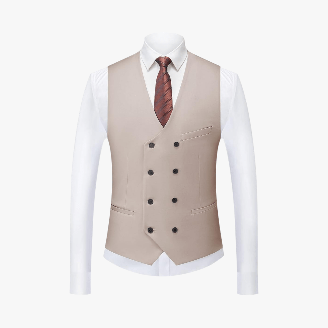 Men's 3 Piece Slim Fit Suit – Blazer, Waistcoat, Trousers - Mason Luxor