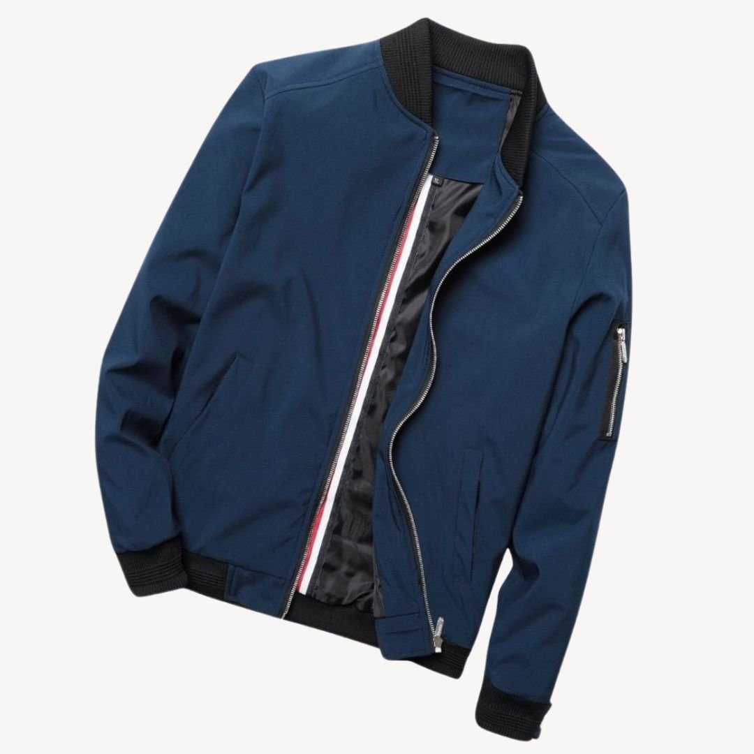 Men’s Bomber Jacket With Zip Pocket | Winter - Mason Luxor