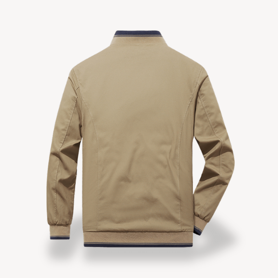 Men’s Bomber Jacket with Zip Pockets | All Season - Mason Luxor